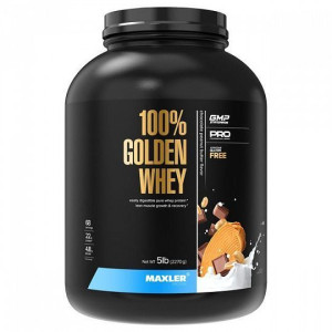MAXLER, Golden Whey, 2270 г (68 порций)