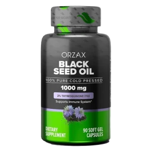 ORZAX, Black Seed Oil, 90 капс (90 порций)