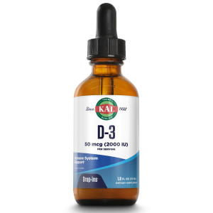 KAL, Vitamin D3 Liquid 2000 МЕ, 53 мл