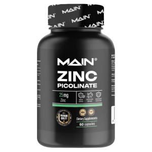 MAIN, Zinc Picolinate, 60 капс (60 порций)