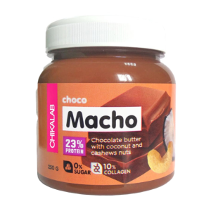 CHIKALAB, Паста шоколадная с кокосом и кешью, 250 г