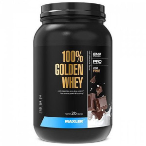 MAXLER, Golden Whey, 908 г (27 порций)
