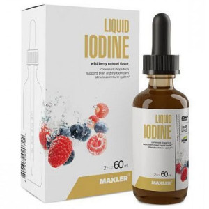 MAXLER, Liquid Iodine, 60 ΠΌΠ», Π²ΠΊΡΡ