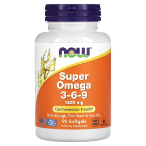NOW, Super Omega 3-6-9