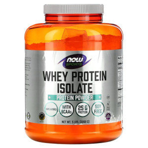 NOW, Whey Isolate, 2268 г